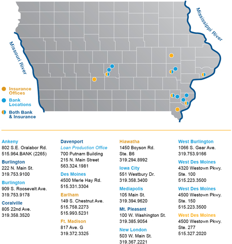 Two Rivers Financial Group Map