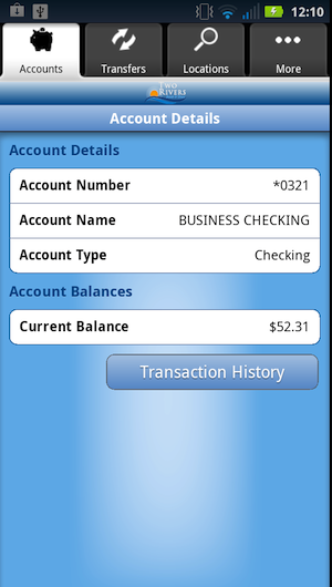 Android Account Details