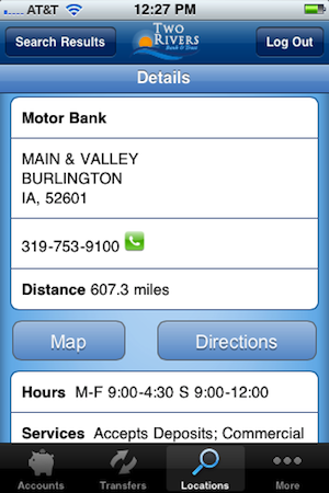 iPhone Location Details