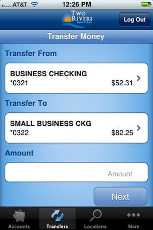 iPhone Transfer Details